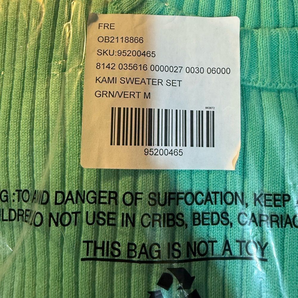 Free People Free-EST Kami Sweater Set in Green - Picture 8 of 8